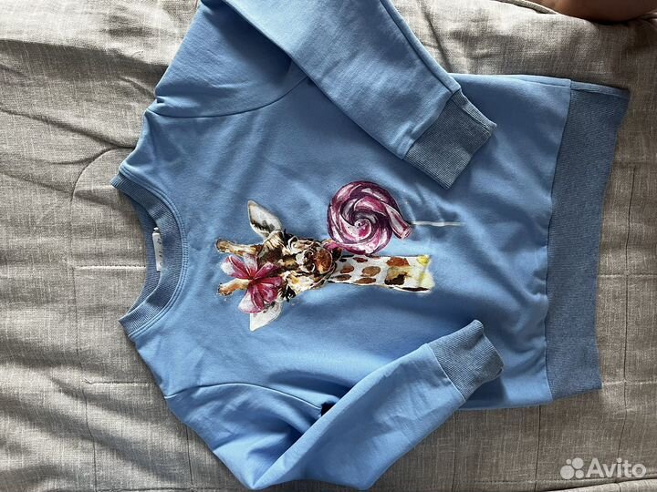 Костюм для девочки кюлоты 122-128