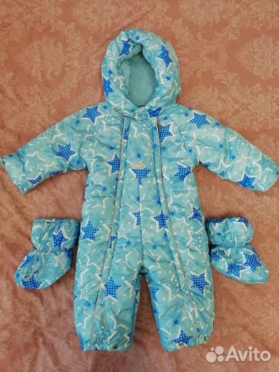 Зимний комбинезон-транформер Barkito р-р 68