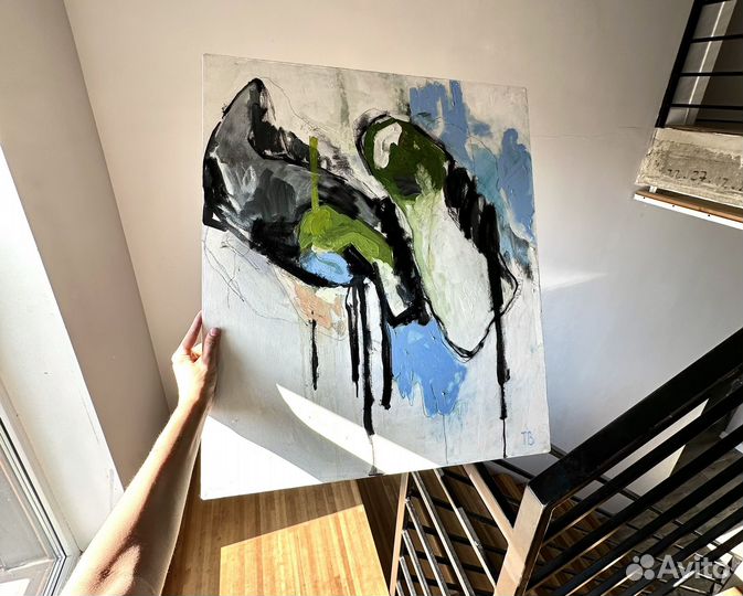 Картина на холсте абстракция