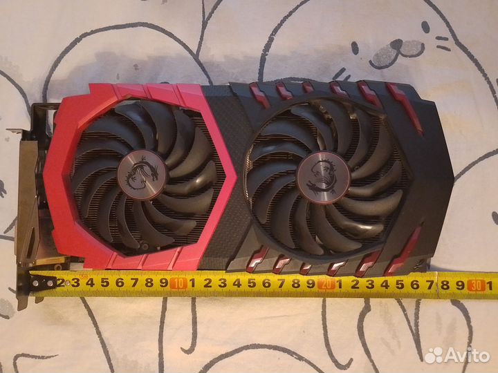 Видеокарта rx580 8gb msi