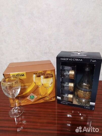 Набор фужеров, рюмок