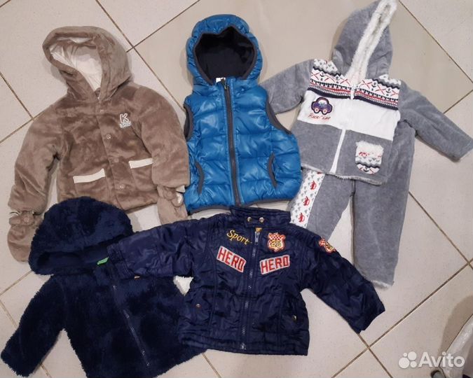 Вещи на мальчика 0-1 год