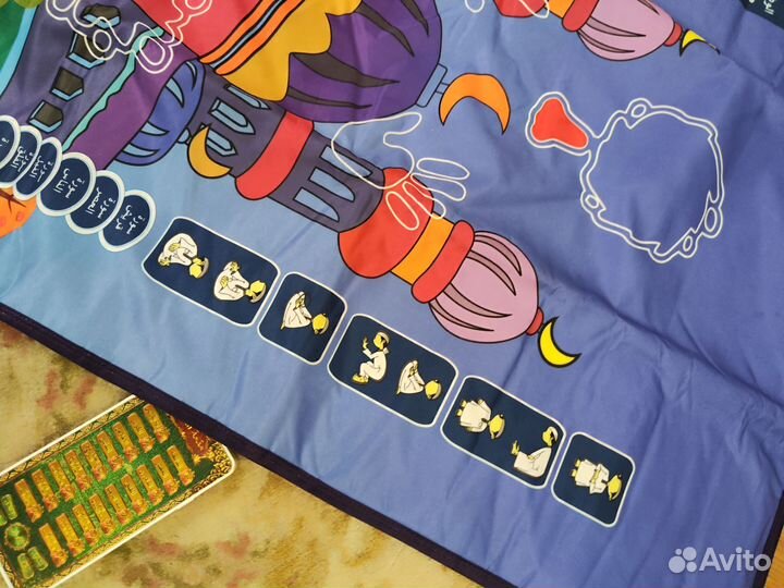 Коврик для намаза детский обучающий