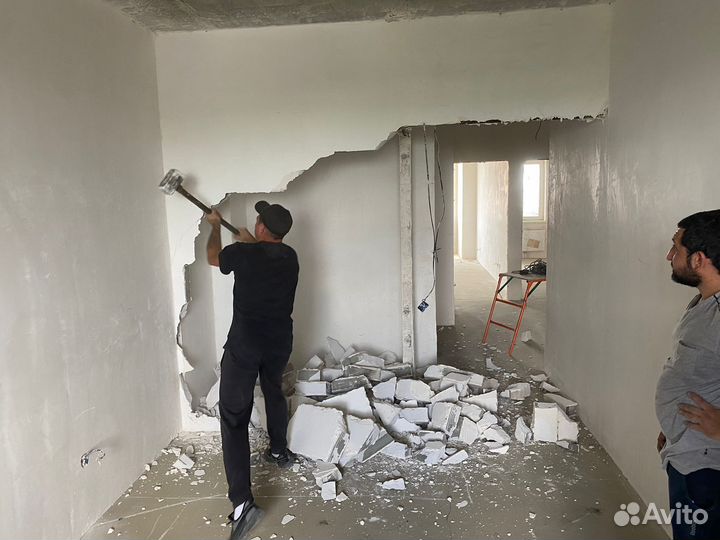 Демонтаж офисов/ Демонтаж квартир под ключ