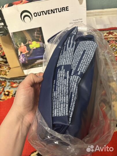 Надувной матрас двухспальный новый