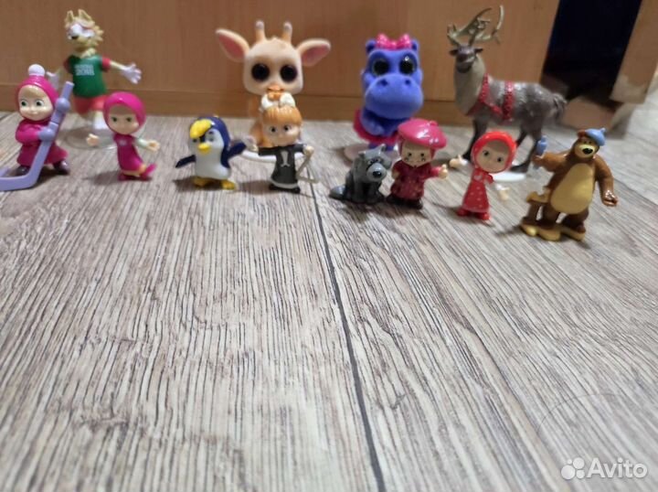 Фиксики,Маша и медведь, игрушки Киндеры,swet box