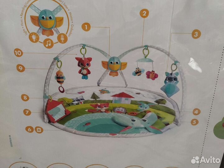 Развивающий коврик tiny love