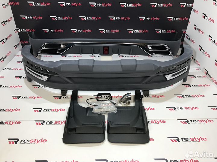 Обвес Toyota Land Cruiser 200 с16г Wald Под покрас