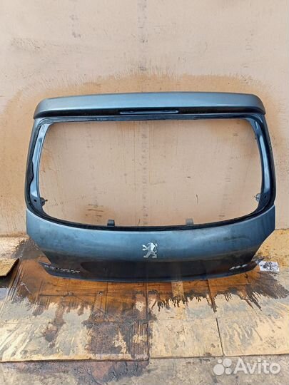 Крышка багажника пежо 206 хэтчбек