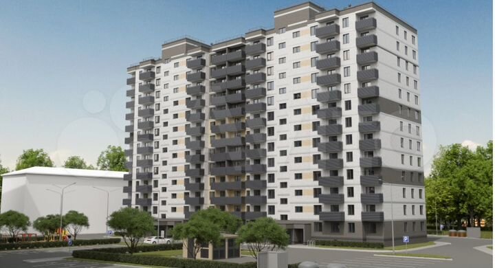 1-к. квартира, 37,6 м², 8/13 эт.