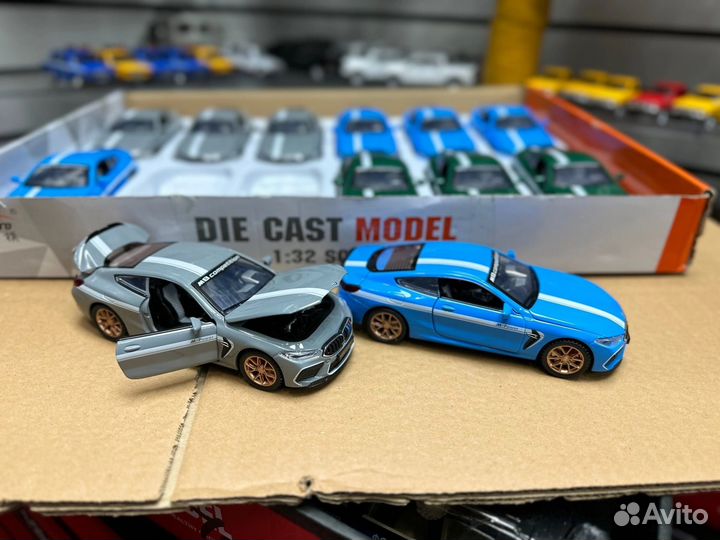 Машинка металлическая инерционная BMW