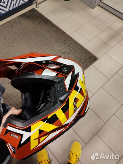 Кроссовый шлем ataki