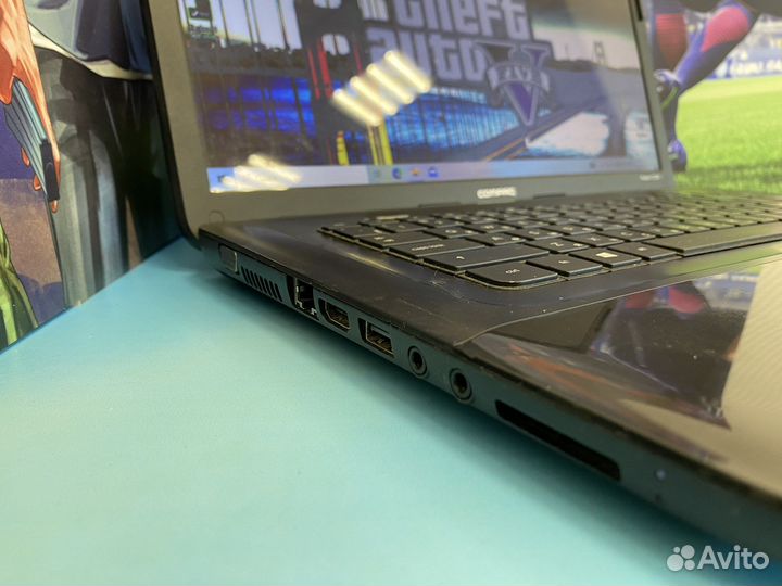 Быстрый Ноутбук HP Compac 6gb/SSD/Intel/Новый акб