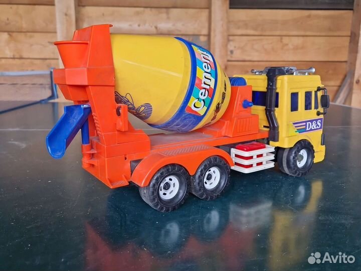 Машинка инерционная бетономешалка миксер детская