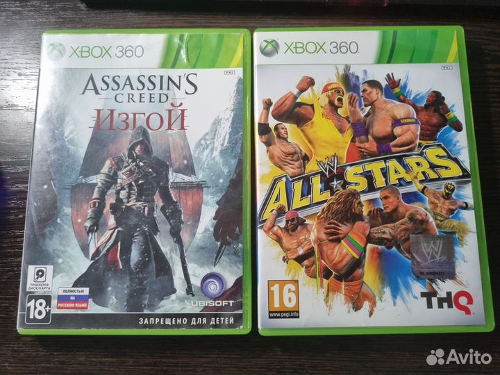 Диски на xbox 360