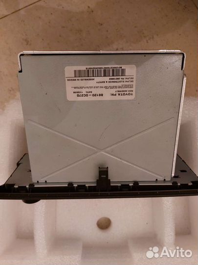 Магнитола 2din оригинальная тойота тундра секвоя