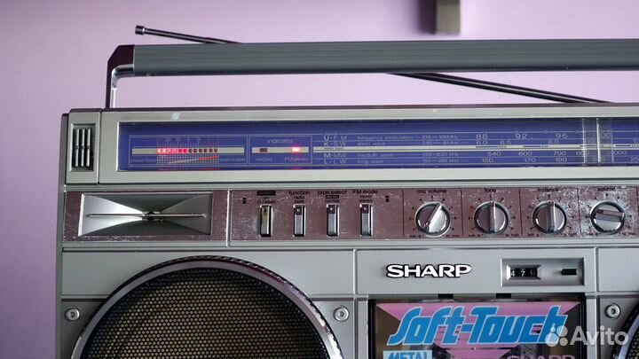 Редкая магнитола, геттобластер Sharp GF-8787H