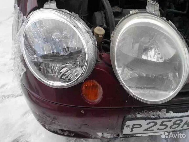 снятие фары дэу матиз