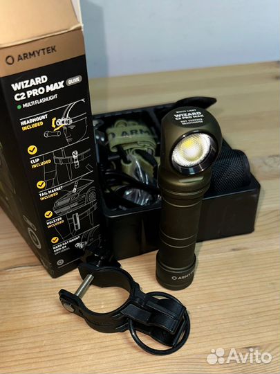 Мультифонарь Armytek Wizard C2 Pro Max Olive