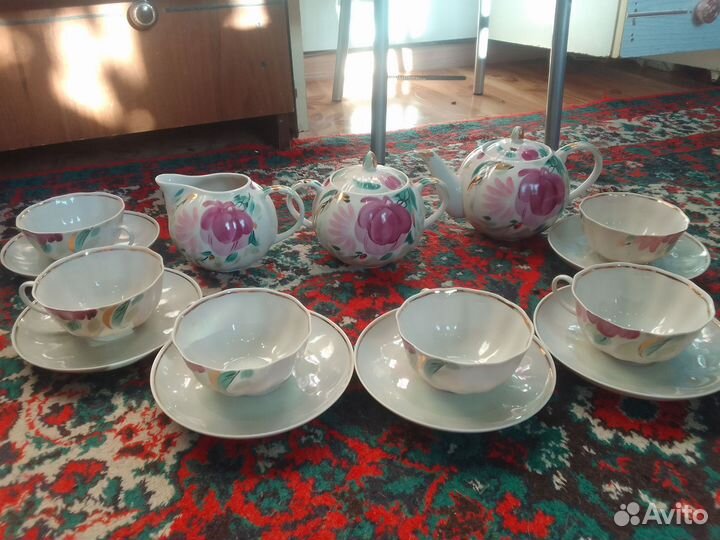 Дулевский,фарфоровый, чайный сервиз
