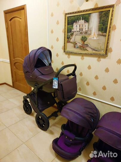 Коляска Noordline Stephania Style 2 В 1 Purple