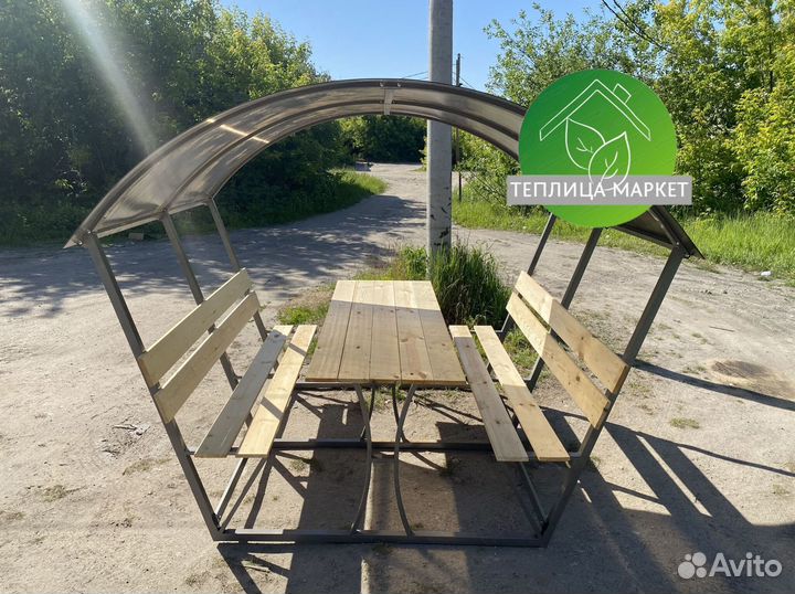 Беседка для дачи. Под ключ