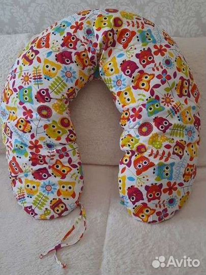 Подушка рогалик, большая