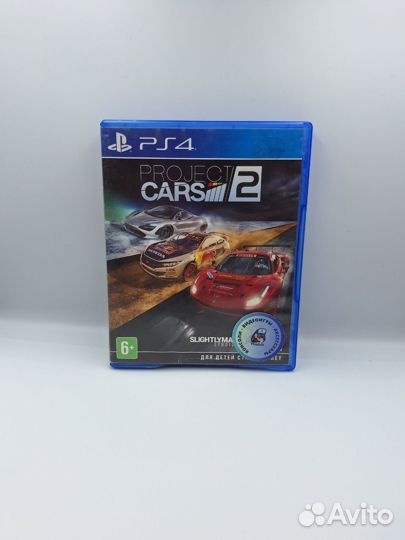 Project cars 2 PS4 (б/у, англ.)