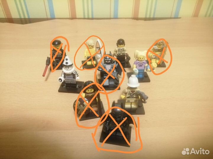 Lego минифигурки (лот3)