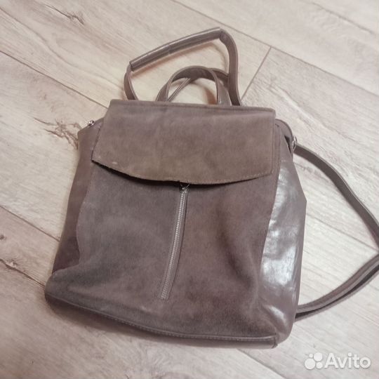 Рюкзак женский кожаный