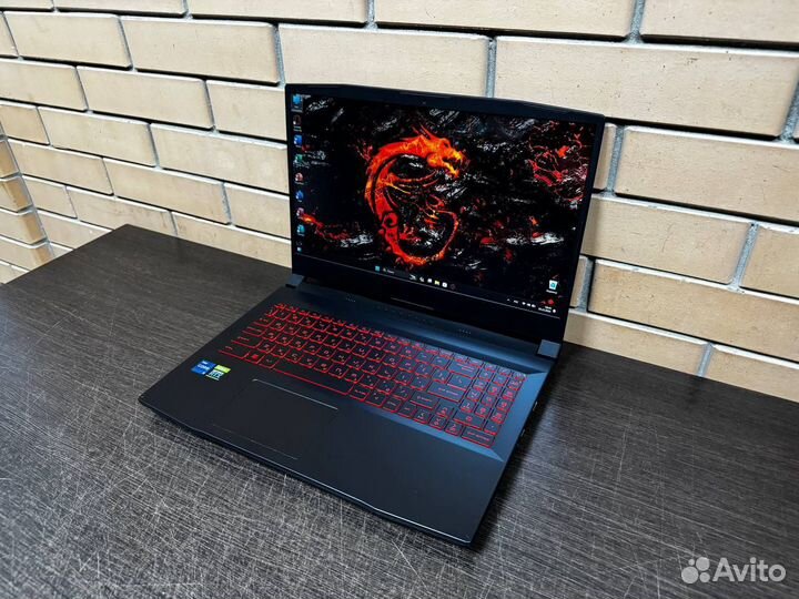 Игровой ноутбук MSI/i5-11/RTX3050-4Гб/16Гб