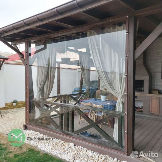 Мягкие окна на веранду от производителя арт 323