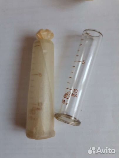 Шприцы стеклянные времен СССР