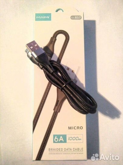 Зарядка(кабель) maimi X57 micro-USB