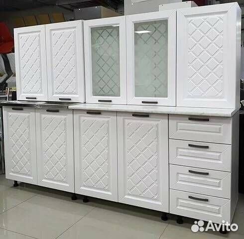 Кухня Агава 2,0м белая