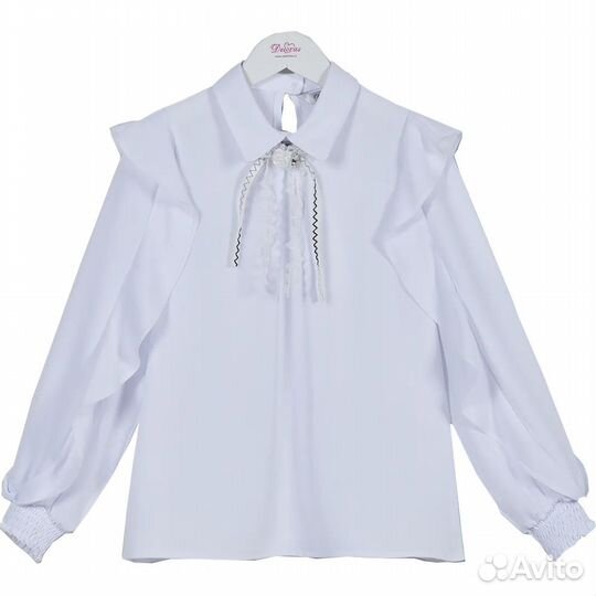 Блузка школьная Deloras C63594