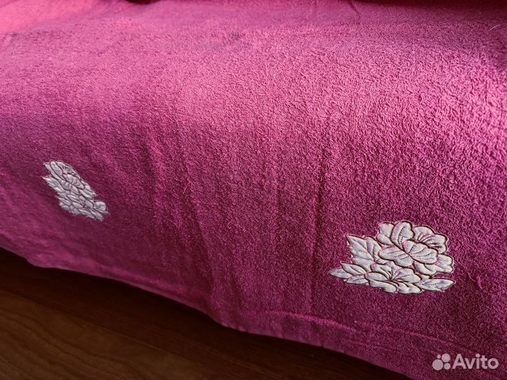 Плед покрывало простынь махровая 220х 160