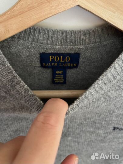 Polo ralph lauren оригинал свитер