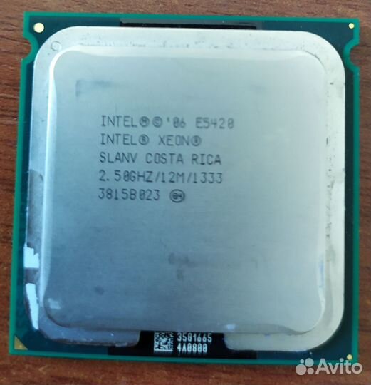 Продам CPU Xeon X5450 с адаптером на сокет 775