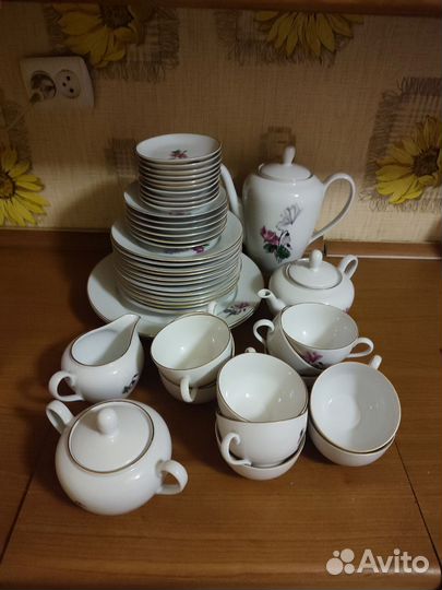 Чайно-кофейный сервиз ГДР