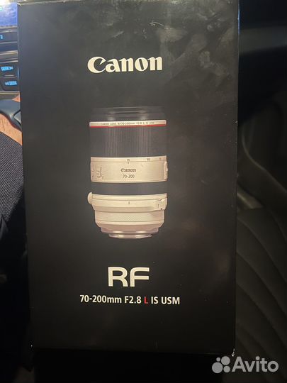 Canon RF 70-200 2.8 L is