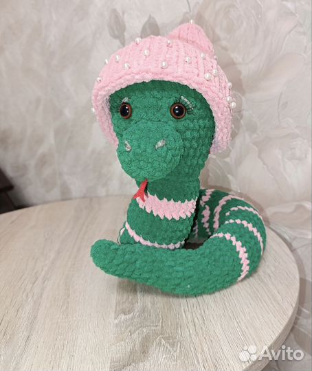 Мягкая игрушка змея
