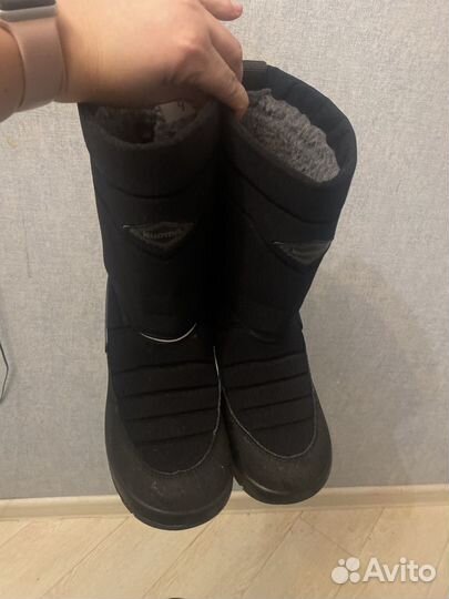 Сапоги kuoma размер 36 черные