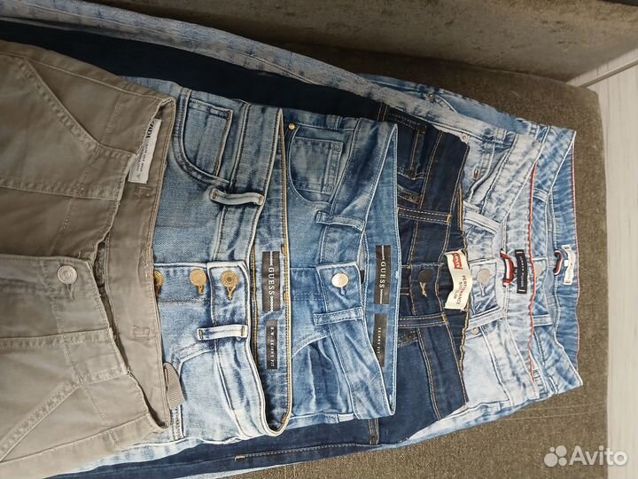 Джинсы для девочки Tommy hilfiger,guess,Levi's