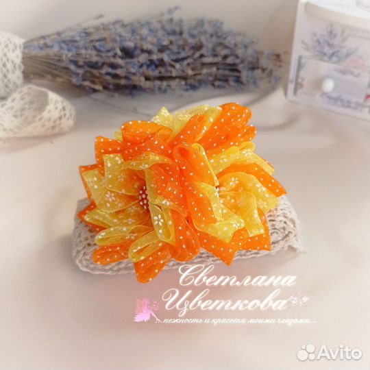 Резинки для волос ручной работы