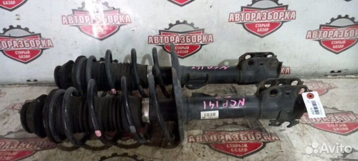 Стойка передняя Toyota Spade NCP141 1nzfe 2014
