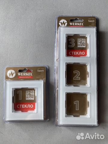 Werkel рамка стекло белое