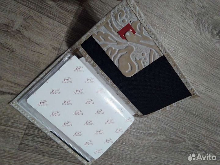 Обложка на автодокументы натуральная кожа