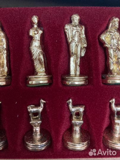 Подарочные греческие шахматы manopoulos