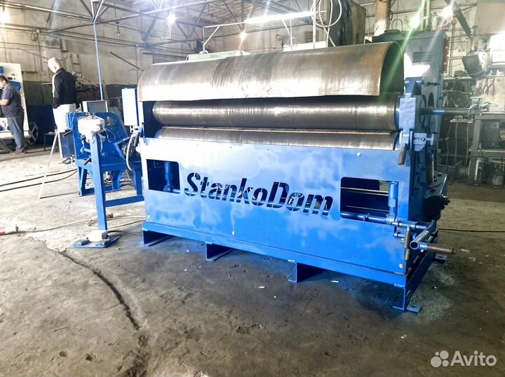 Вальцовочный станок 1550х10мм от производителя